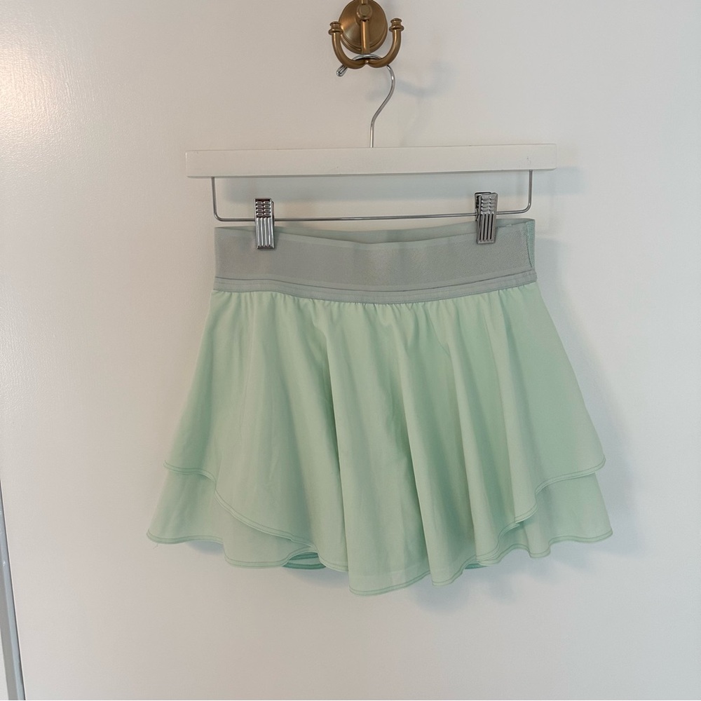 Lululemon Court Rival High-Rise Skirt | Size 4 | Green Mint